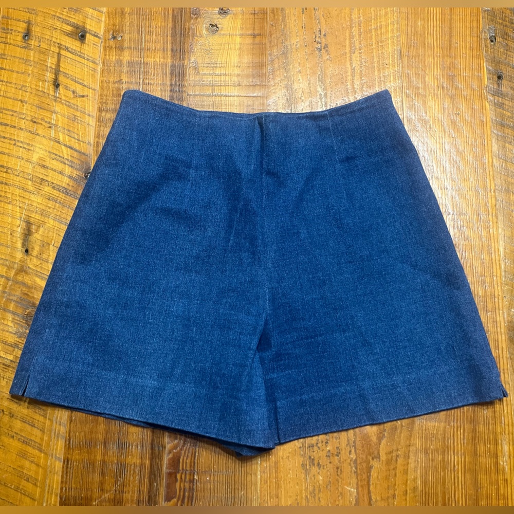 Sharon Endick Kate High Waisted Stretch Vintage Denim Shorts Size 6